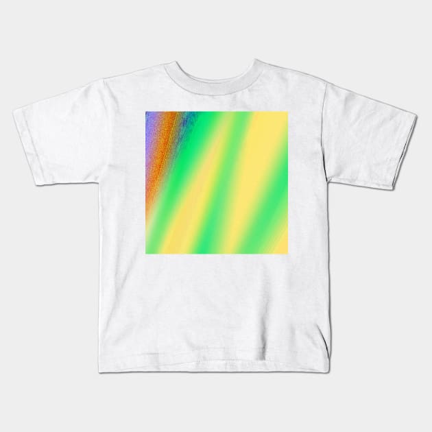 blue green red pink abstract texture background pattern Kids T-Shirt by Artistic_st